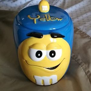 M&M cookie jar